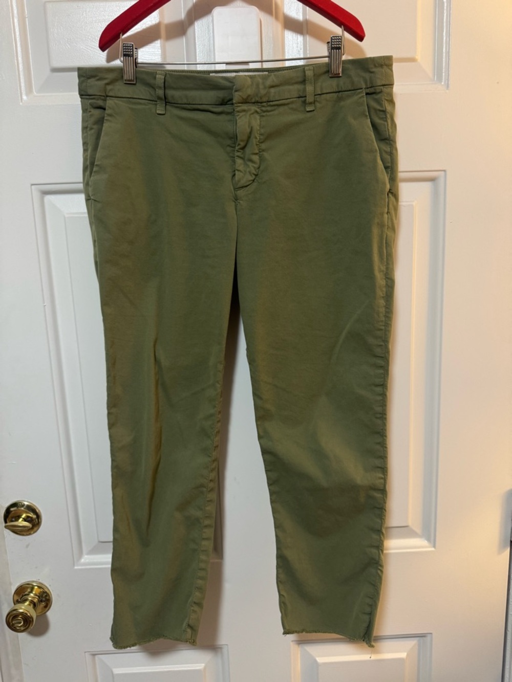 Frank & Eileen WICKLOW The Italian Chino Gree Size 10 - Picture 2 of 7